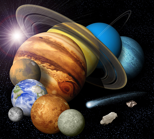 Planets in our solar system